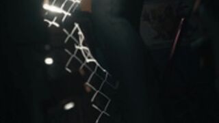 The security guard gets blacked!