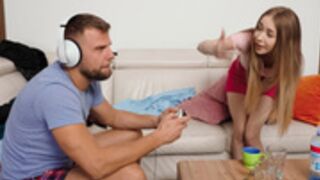 Dirty teens fucking at home
