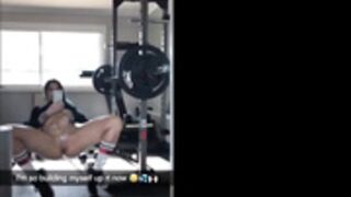 VikingBarbie Gym Masturbation