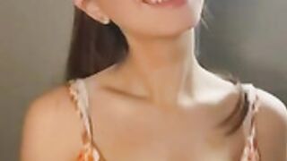 cecerose - tits shake orange flower dress