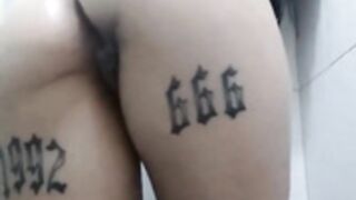 Megan_world TAKING A SHOWER IN THE GYM