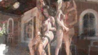 Brazilian Transexauls - Giselly Davilla & Leona Andrev