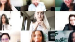 Eva Elfie - I Got Creampied During A Zoom Class