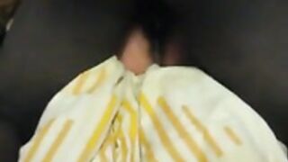 German mature opens her legs