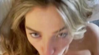 Skylarxraee blowjob and huge facial