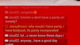 Rude psycho Jessybrown randomly insulting members
