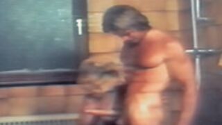 German Busen Blonde Big Tits shower fuck uncut hardbody