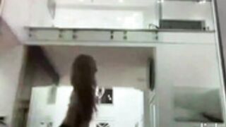 Caroline Zalog Topless Reflection