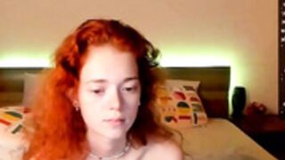 Olivia Garden, strips, masturbates