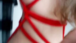 Lillie cat ballgag shibari vibrator orgasm