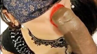 Bhabhi mouth fucking