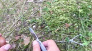 Saliva Bunny - crazy sex scene in the woods