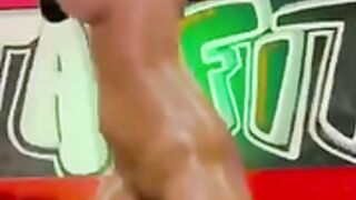 Busty boxing