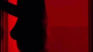 Kayla Kapoor red room shorts