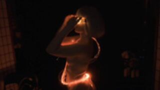 Seductive light show tease