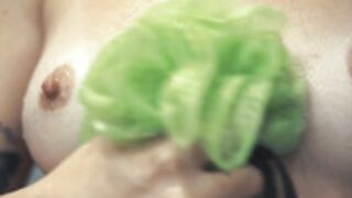 likethebugortheletter’s tits taking a shower