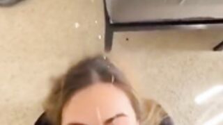 Facial pov huge dick