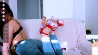 sexy 26yo vicky jeans n bra n heels NN