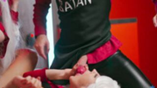 SiaSiberia SonyaVibe Alice Bong Helltaker Foursome 2/2