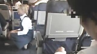 Stewardess gives supplementary service
