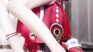 Qingmingjiang cosplay Yae Miko Genshin Impact