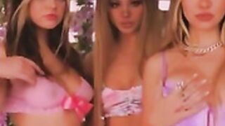 Kristen Hancher lesbian makeout