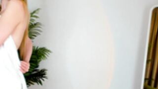 still lovely lexa coy short towel dance