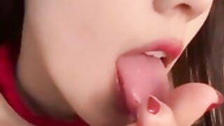 asian girl lick her feet dan dan