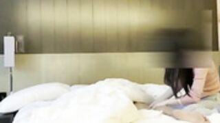 Shy chinese rmt is affraid of the cock