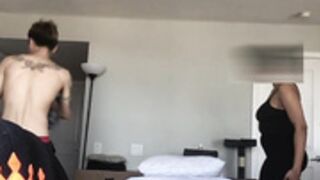 Legit Latin RMT Giving Into Huge Asian Cock part 1