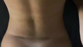 Brunette having sex in the morning