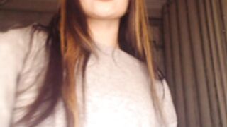 Cassettetape1 flash her beautiful tight pussy