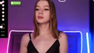 Annelitt tease suck finger