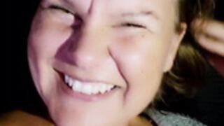 Blowjob and public two girls