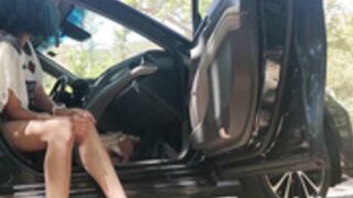 Cumming on Public Road and Front Yard