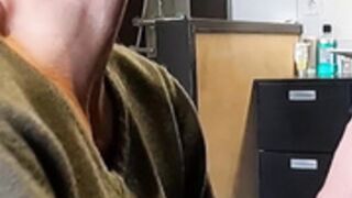Blowjob Swallow with lipstick