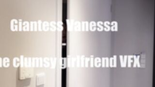 Giantess Vanessa - The Clumpsy Girlfriend