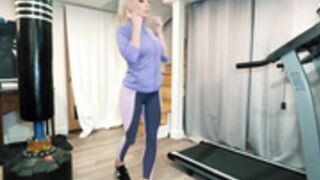 Stacked Milf Exercise breast expansion