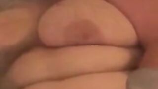 Hot Bbw crystal28 masturbating in hot tub
