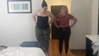 tall goddess gia and amazon amanda