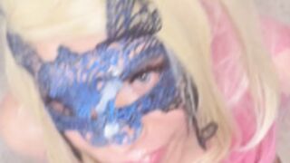 Lol@ Cryst@ls cum shot  bbc