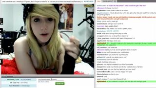 Lana rain reacting to 100k donate