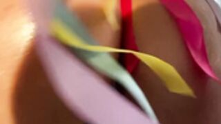 Karmen Karma And Bella Rolland - Doubleside Dildo Fuck