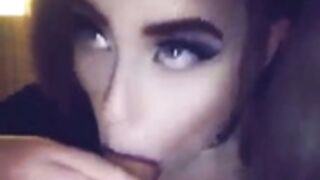 ex gf sucking friends cock