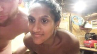 Indian interracial couple ambika Christian ass