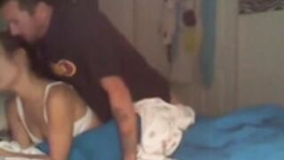 college student and professor