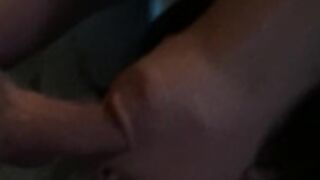 White Cock Chokes Out ABG