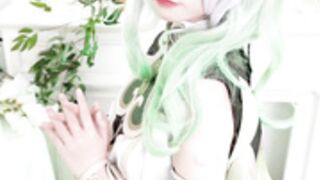 nekokoyoshi sexy cosplay nahida part 2