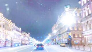 Misssskiss chauffeured in her G-Wagon around Spb