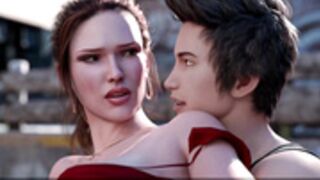 AWAM -the final task - Aiden grabbed Sophia's boobs